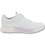 Ecco Women's Golf S-Three BOA Shoe in White Delicacy White 36