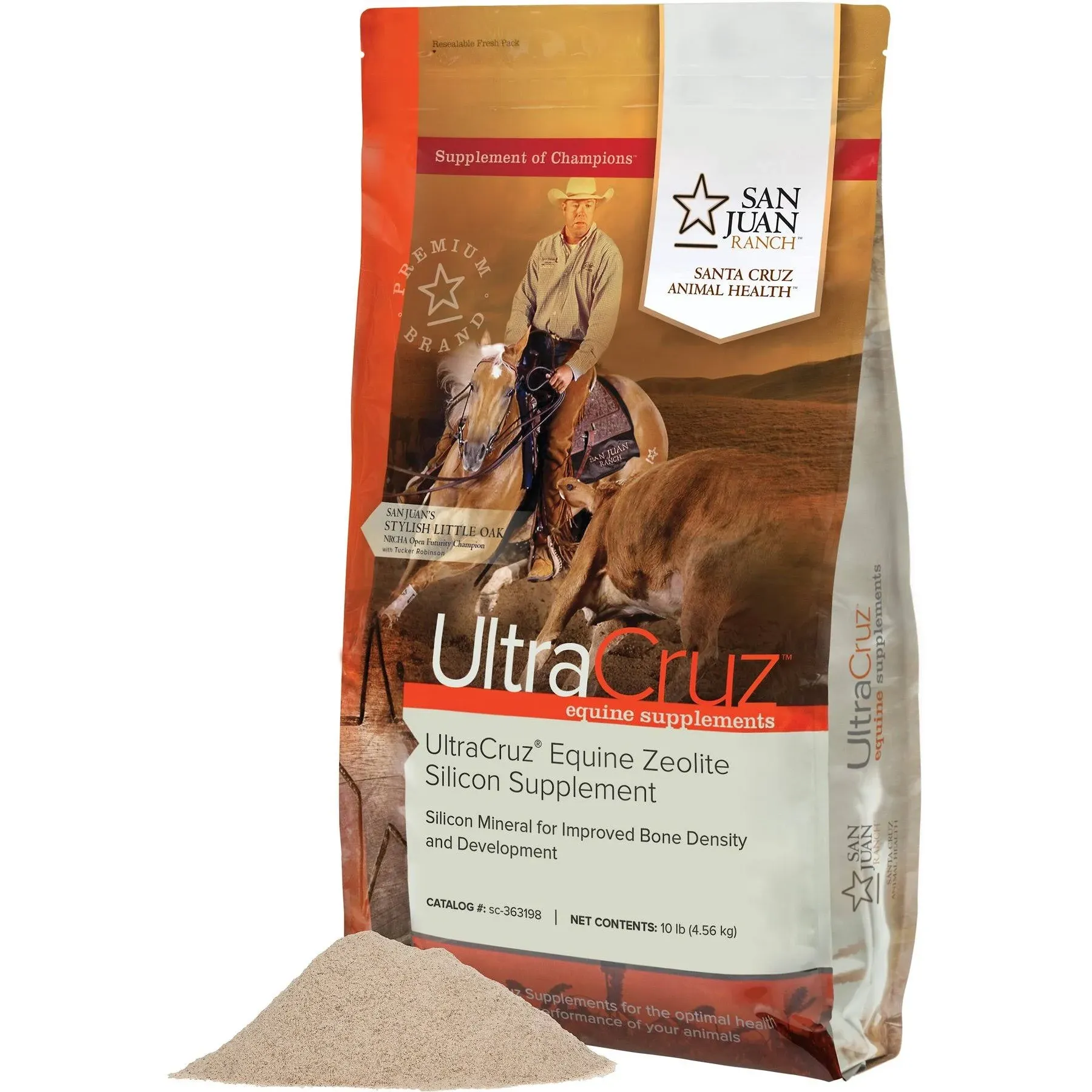 UltraCruz - sc-363198 Equine Zeolite Silicon for Horses, 10 lb, (25 Day Supply)