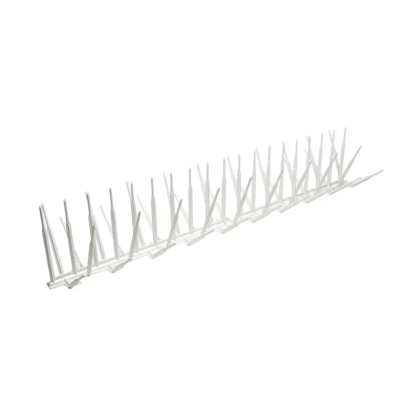 Bird B Gone BBG2000-7WHT-10 White Plastic Bird Spike - 10 ft. x 7 in.