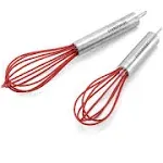 Farberware Professional Silicone Mini Whisks (Set of 2), Black