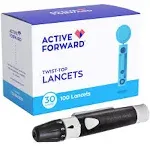 Microlet Lancing Device + 100 30g Lancets