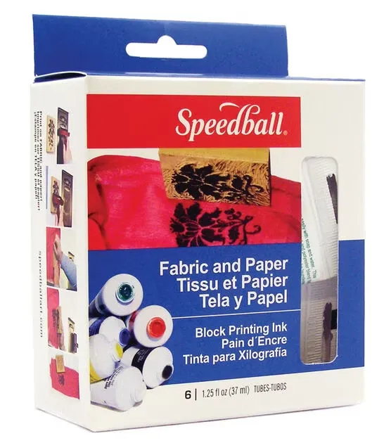 Speedball® Block Printing Kit for Fabric & Paper