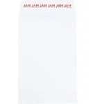 JAM Paper 6&quot; x 9&quot; White Open End Colored Peel &amp; Seal Envelopes 50pk