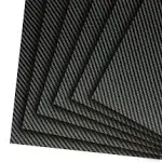 Carbon Fiber Sheet 600x600x3.0mm Carbon Fiber Board Plate 100% 3K Surface Twi...