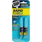 DAP RapidFuse All Purpose Adhesive 2 Pack, Clear, 0.1 oz (7079800158)