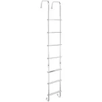 Stromberg Carlson LA-401BA Universal Outdoor RV Ladder - Black