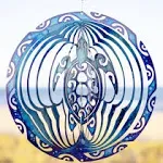 Vp Home Tribal Turtle Kinetic 3D Metal Outdoor Garden Decor Wind Spinner