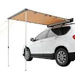 VEVOR Car Side Awning, Large 6.6' x 8.2' Shade Coverage Vehicle Awning, PU3000mm