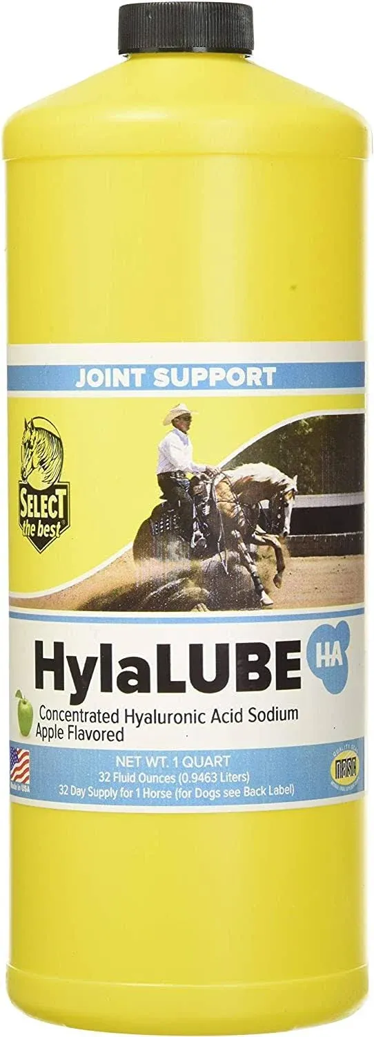 RICHDEL HylaLube, 1 Quart, Concentrated Hyaluronic Acid Sodium Animal Joint