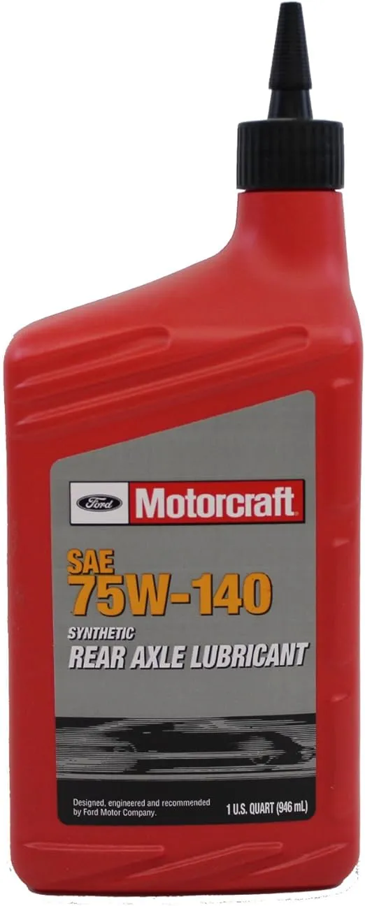 Motorcraft [XY75W140QL] Genuine Ford Fluid XY-75W140-QL SAE 75W-140 Synthetic Rear Axle Lubricant - 1 Quart