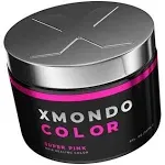 XMONDO Color Super Pink Hair Healing Semi Permanent Color - Vegan Formula with Hyaluronic Acid to Retain Moisture, Vegetable Proteins to Revitalize