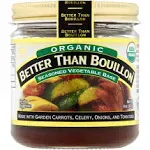 Better Than Bouillon Vegetable Base, Organic, Seasoned - 8 oz