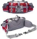 Outdoor Fanny Pack Hiking Fishing Waist bag 2 Water Bottle Holder Lumbar Pack