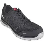 Reebok Men's Rb4041 Sublite Cushion Safety Toe Athletic Work Shoe Black