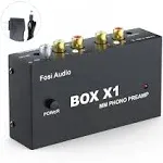 Fosi Audio Box X1 mm Phono Preamplifier -