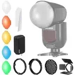 Neewer Accessories Kit for Z1 Round Head Flash, Variety Sets, Dedicated,