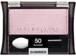 Maybelline New York Expert Wear Eyeshadow Singles, 50 Seashell Shimmer, 0.09 Ounce