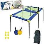 Anywhere Sports Portable Trampoline Ping Pong Table Tennis Game