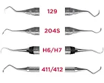 Scalers - Hu-Friedy 204S Sickle - #6 Satin Steel