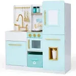 Teamson Kids - Biscay Delight Classic Play Kitchen - Mint