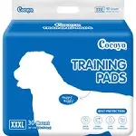 Cocoyo Best Value Dog Training Pads Giant Size | Dog Pee Pads XXXL Size | Super Absorbent Puppy Pads (30" x 45", 30 Count) (XXXL)