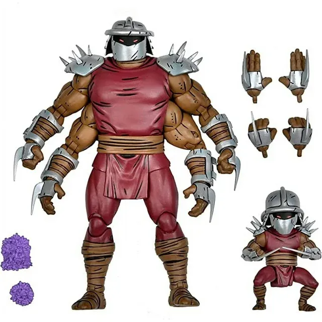 NECA TMNT Mirage Comics Shredder Clones and Mini Shredder 7" Action Figure