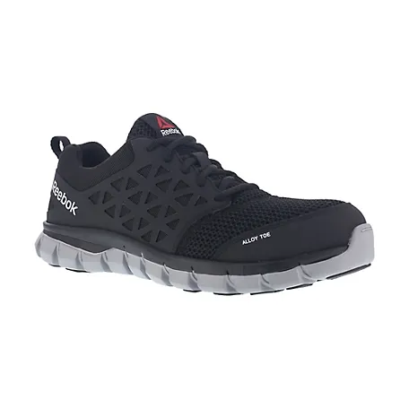 Reebok Sublite Cushion Work Alloy Toe, Men's Black