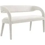 Pinnacle Boucle Fabric Accent Bench by Modway
