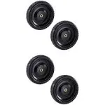 (4-Pack) 13&#034; Tire for Gorilla Cart - Solid Polyurethane Flat-Free Tire and Wheel