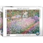 Eurographics Claude Monet&#039;s Garden 1000 Piece Jigsaw Puzzle New &amp;Factory Sealed