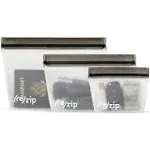 (re)zip Leakproof Reusable Storage Stand-up Bags - 3 Each