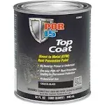 POR-15 45901 Top Coat Chassis Black Paint 1 Gallon