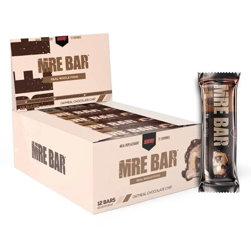 Dated REDCON1 MRE Bar 12 Bars Sprinkled Donut