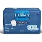 FitRight 3XL Heavy Absorbency Protective Underwear FIT800 case or pack