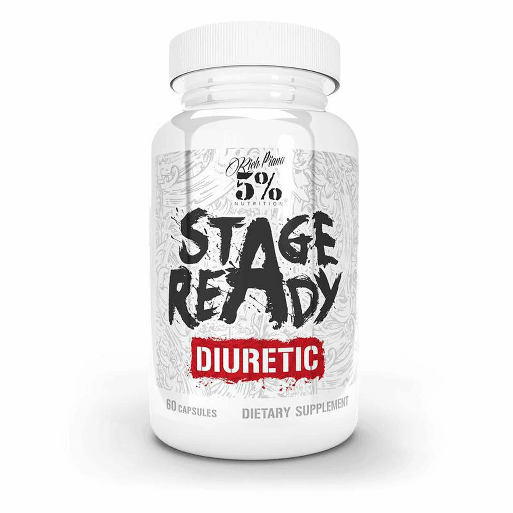 5% Nutrition STAGE READY 60 capsules - Diuretic, GET RIPPED