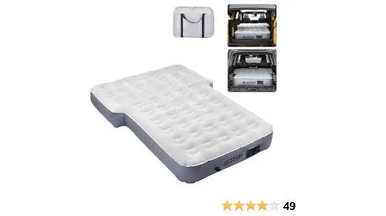 GOTIDY SUV Air Mattress Camping Bed Back Seat, 10inch Ultra Thick Inflatable Car