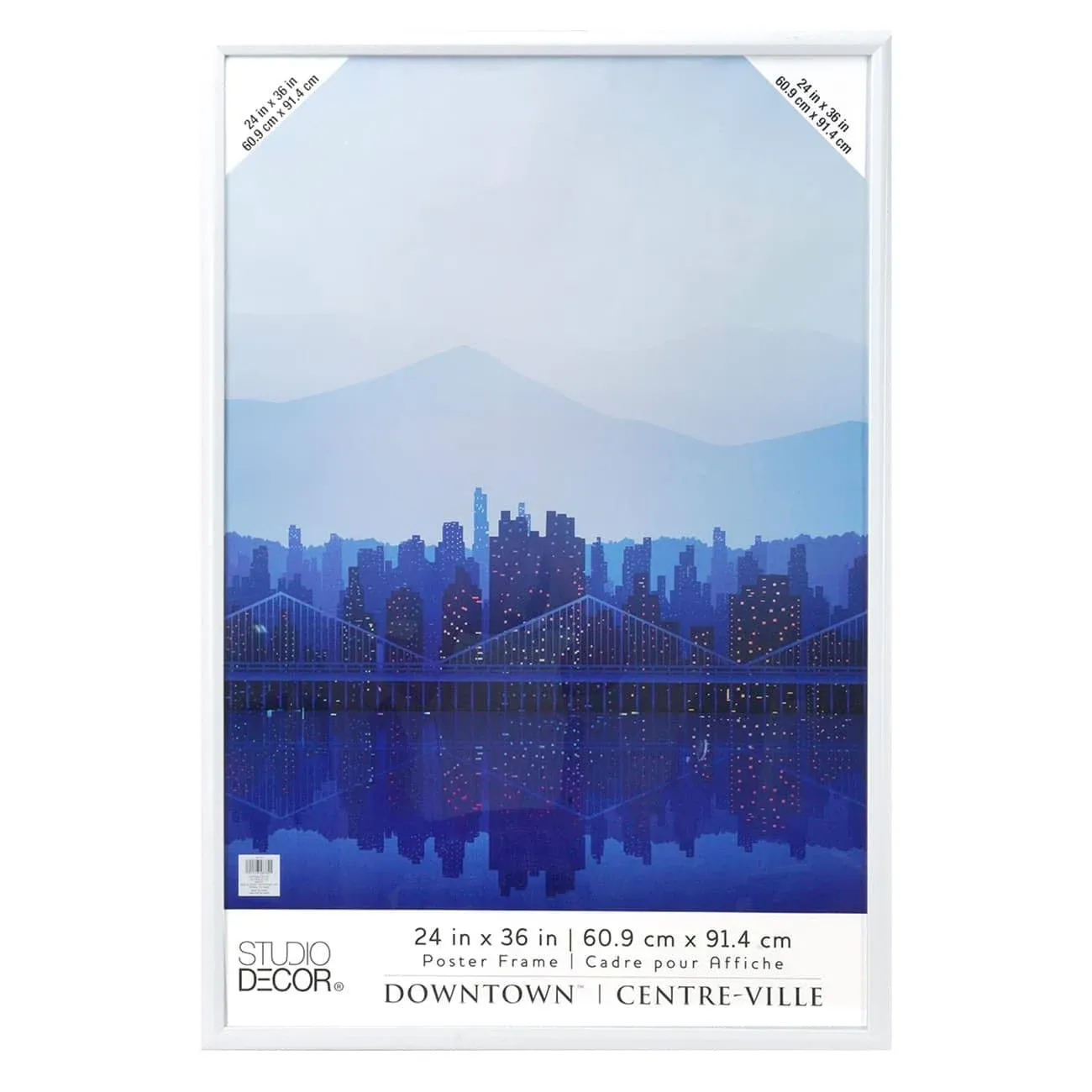 8 Pack: 24" x 36" White Poster Frame by Studio Décor™