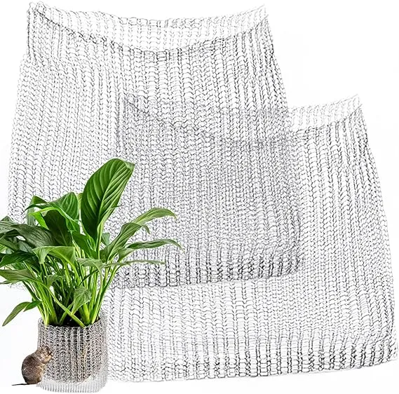 2 Packs 15 Gallon Root Guard Gopher Proof Wire Basket Mole and Vole Mesh Wire Baskets Underground Stainless Steel Wire for Plants