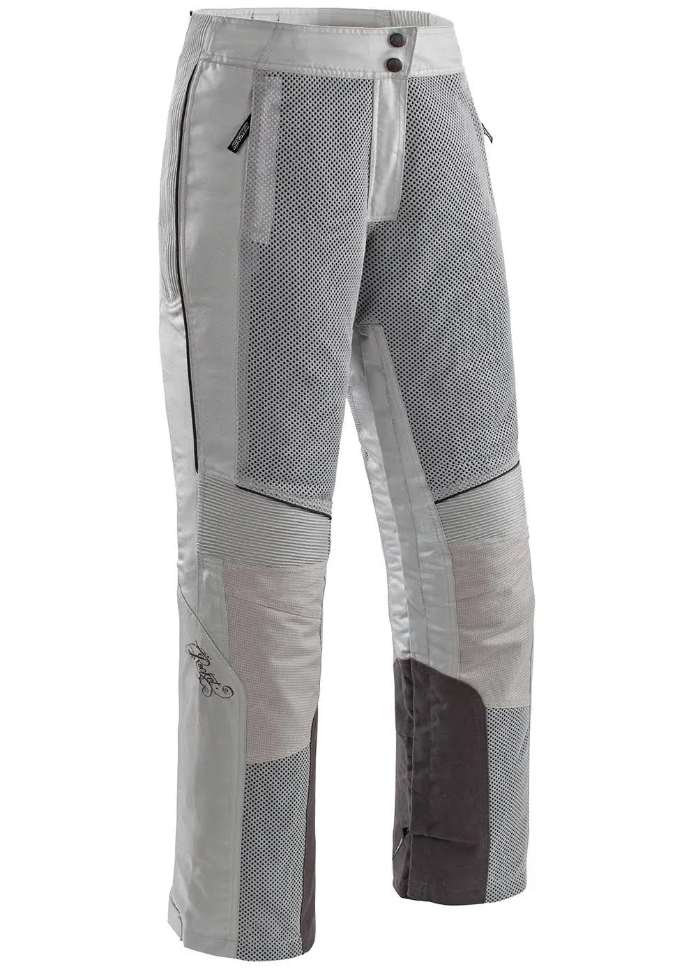 Joe Rocket Women's Cleo Elite Pants Silver / Large