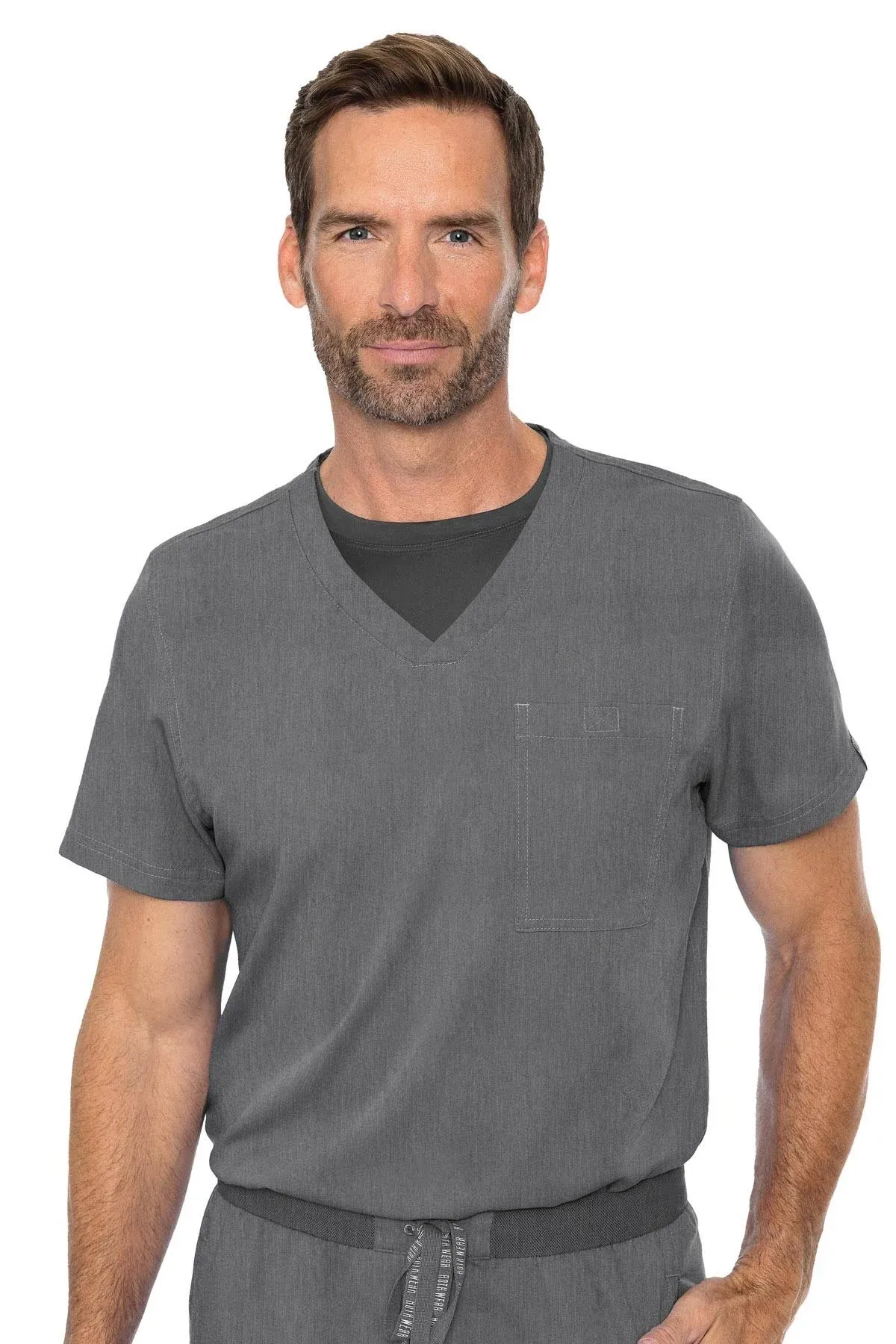 Med Couture Men's Cadence One Pocket Top