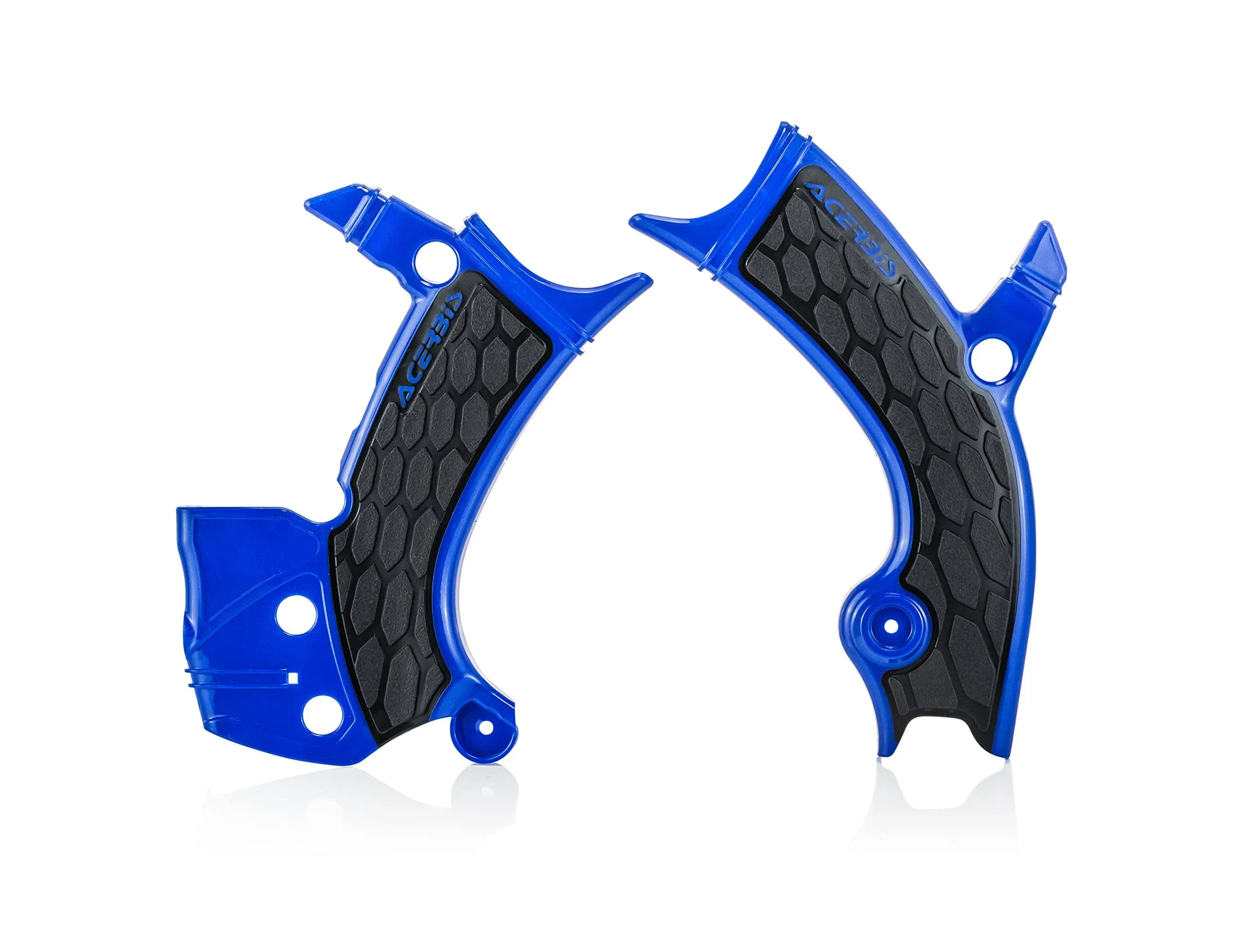 Acerbis - 16-19 Yamaha YZ250F/YZ450F/YZ250FX/YZ450FX/WR250F/450F Frame Guards- X-Grip - Blue/Black (2689411034)