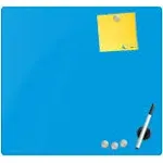 Magnetic Eraser Glass Board 24" x 36" Inches Eased Corners - White Low Iron Glass