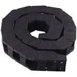 Cable Drag Chain - 1M Long Black CNC Machine Tool Cable Wire Carrier Drag Chain Nested 25mm x 38mm Ted Lele (25mm x 38mm)