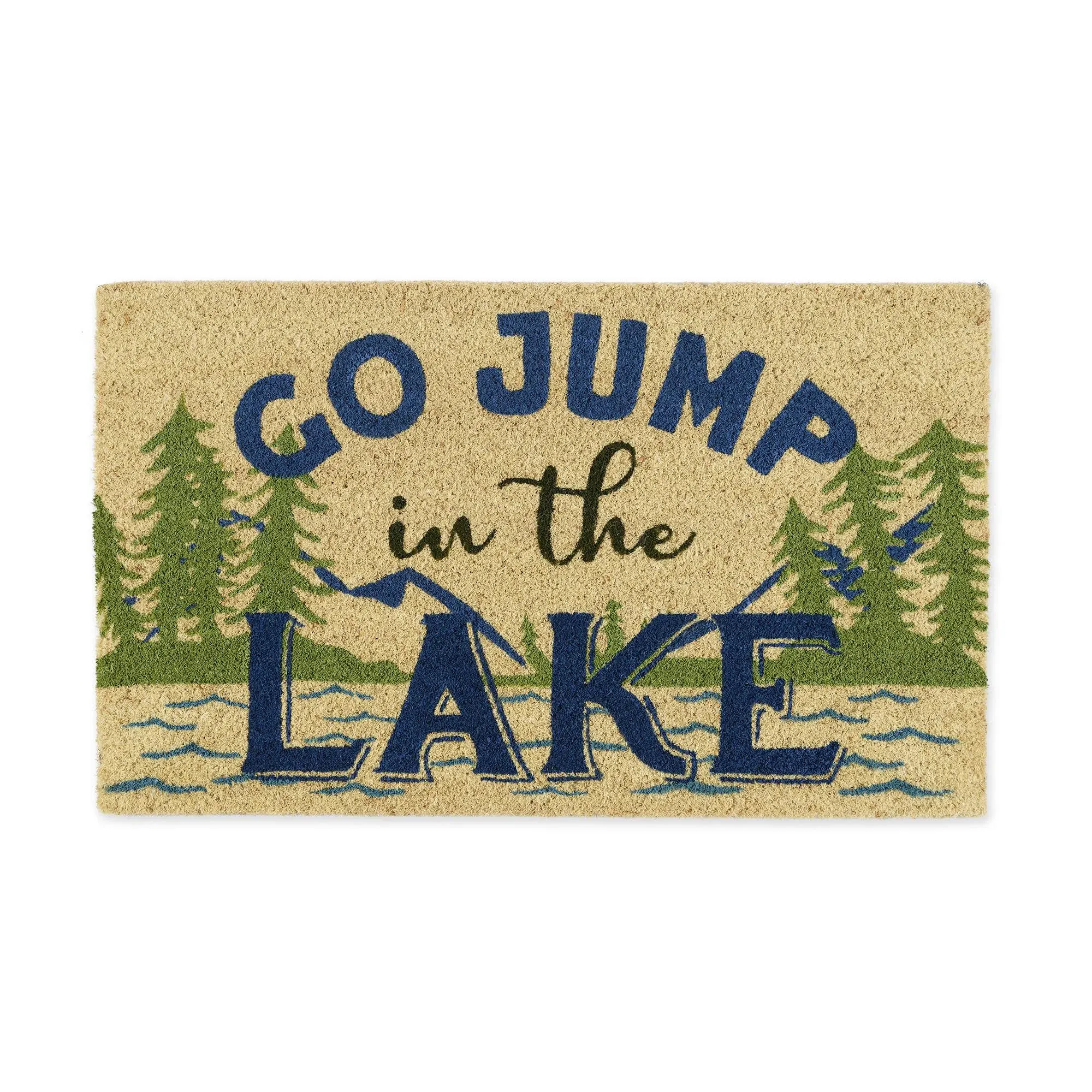 DII Jump in The Lake Doormat