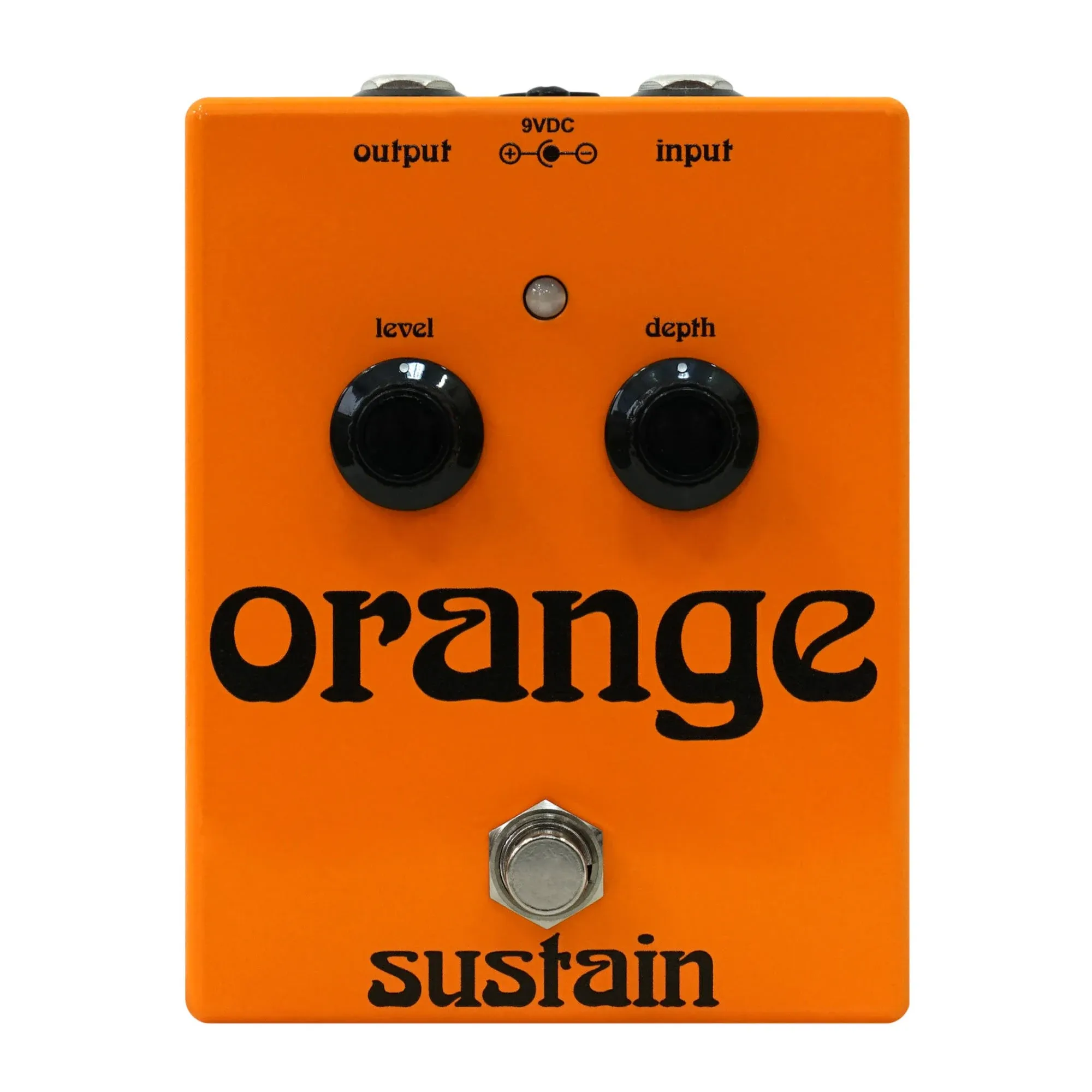 Orange Sustain Pedal