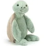 Jellycat Bashful Turtle Stuffed Animal, Small, 7 inches