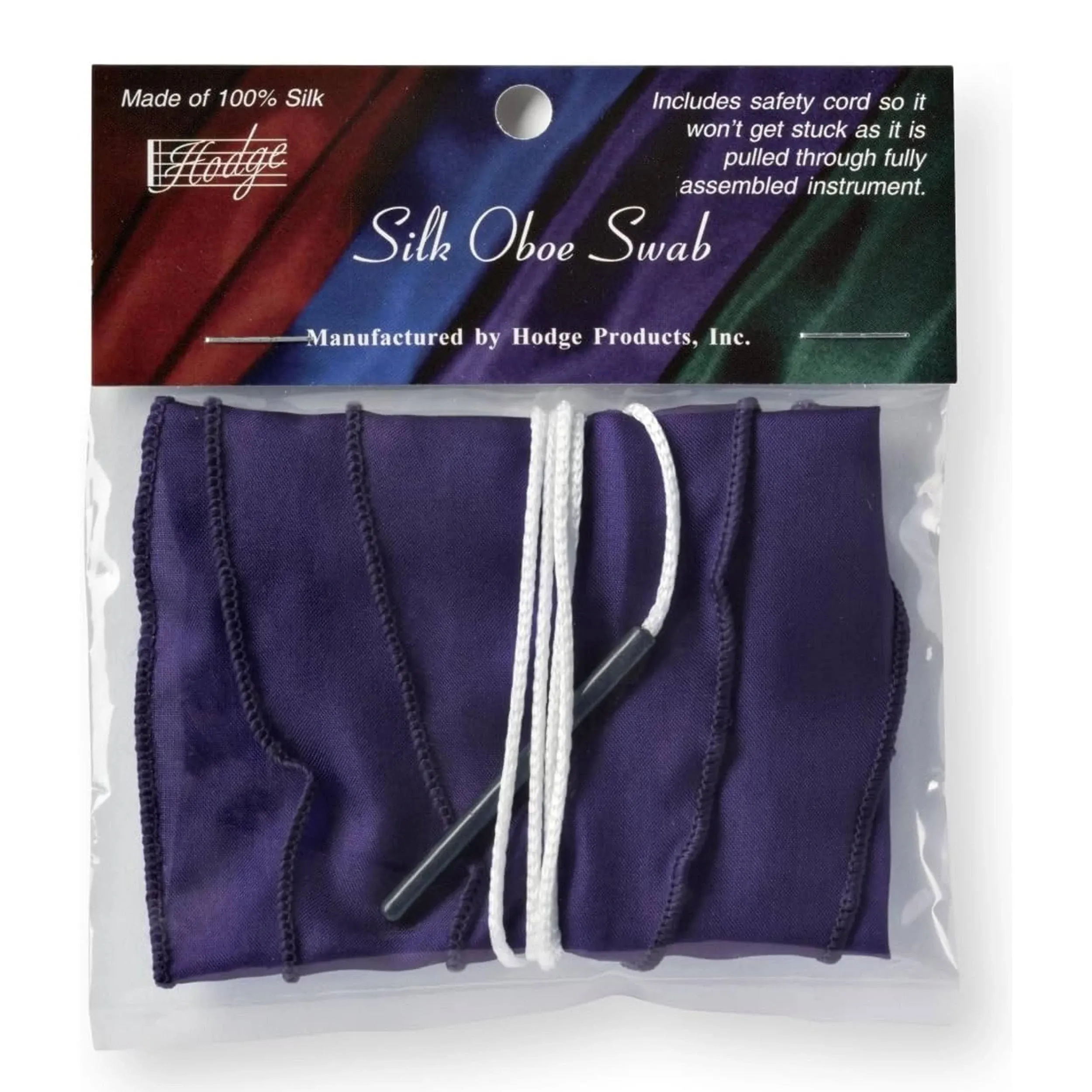 Hodge Silk Oboe Swab - Purple