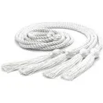 Endea Graduation Double Honor Cord (White)