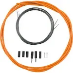 Shimano Road Optislick Derailleur Cable and Housing Set Orange