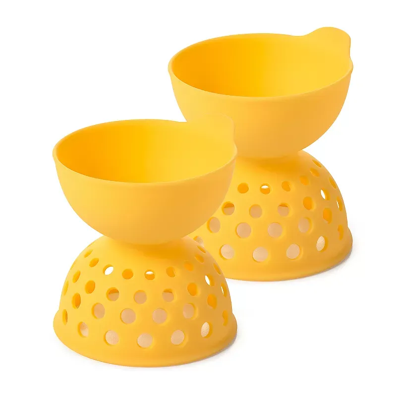 OXO Good Grips 2 pc. Egg Poacher Set, Yellow